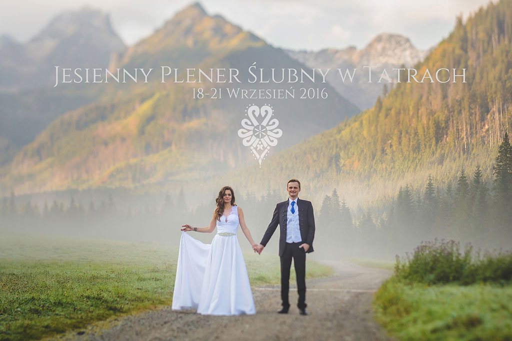Sesja ślubna w górach, Fotografia ślubna Zakopane, Plener w Tatrach, Sesja ślubna Fotograf na wesele