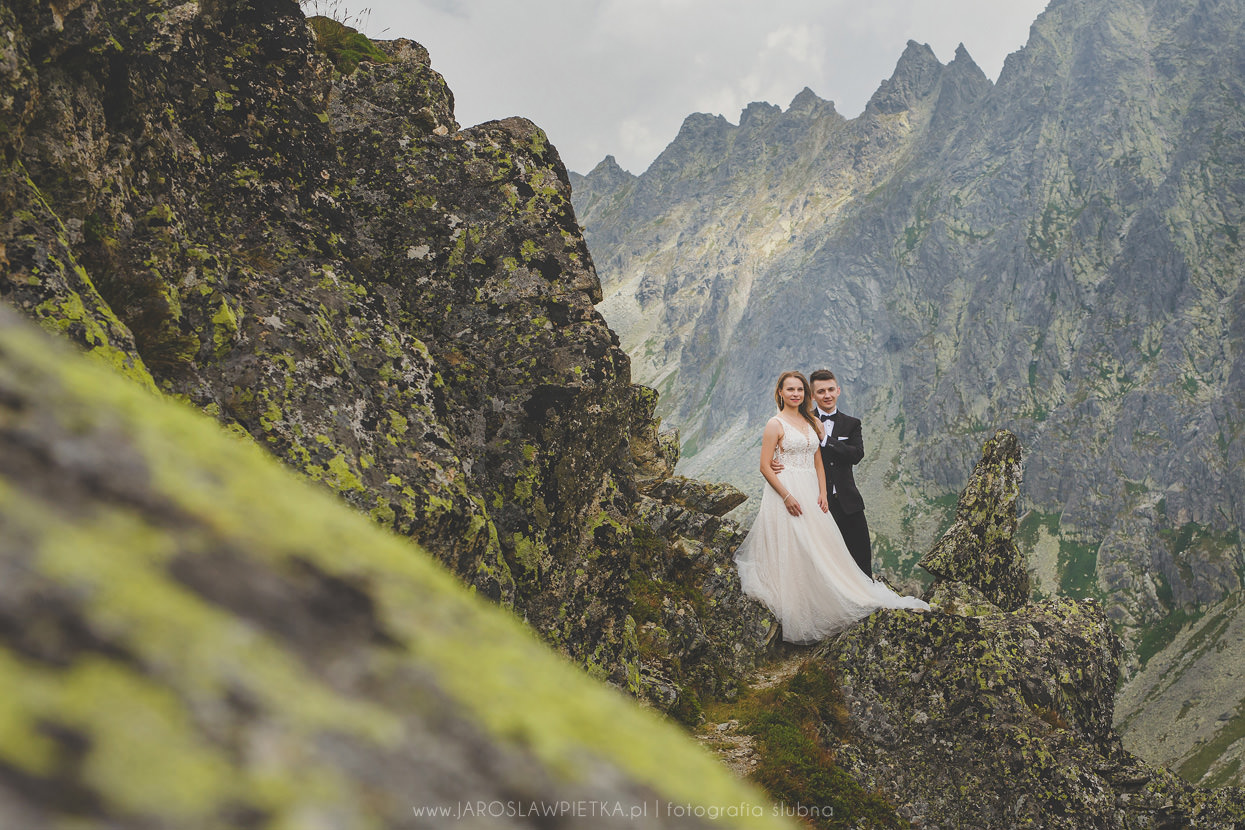 Piękne plenery ślubne w Tatrach