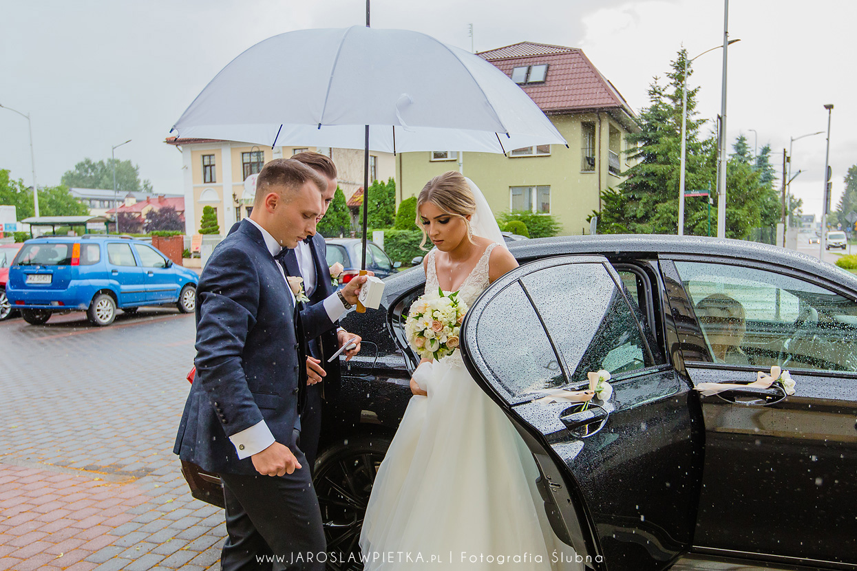 Ślub w deszczu _ fotografia ślubna